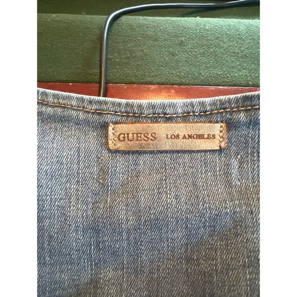 Guess Los Angeles Women’s Cropped Denim Jumpsuit‎ – Size 8 - Picture 15 of 16